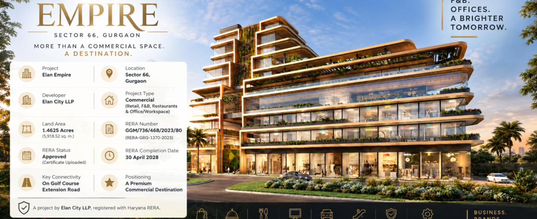 Elan Empire Sector 66 Gurgaon: A Detailed Guide to Location, Retail Spaces, Amenities, RERA & Investment Potential