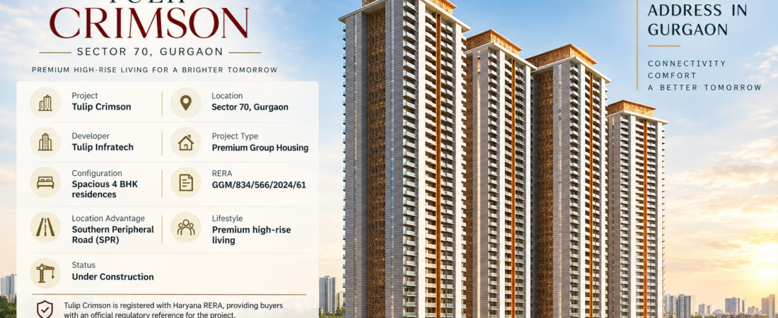 Tulip Crimson Sector 70 Gurgaon
